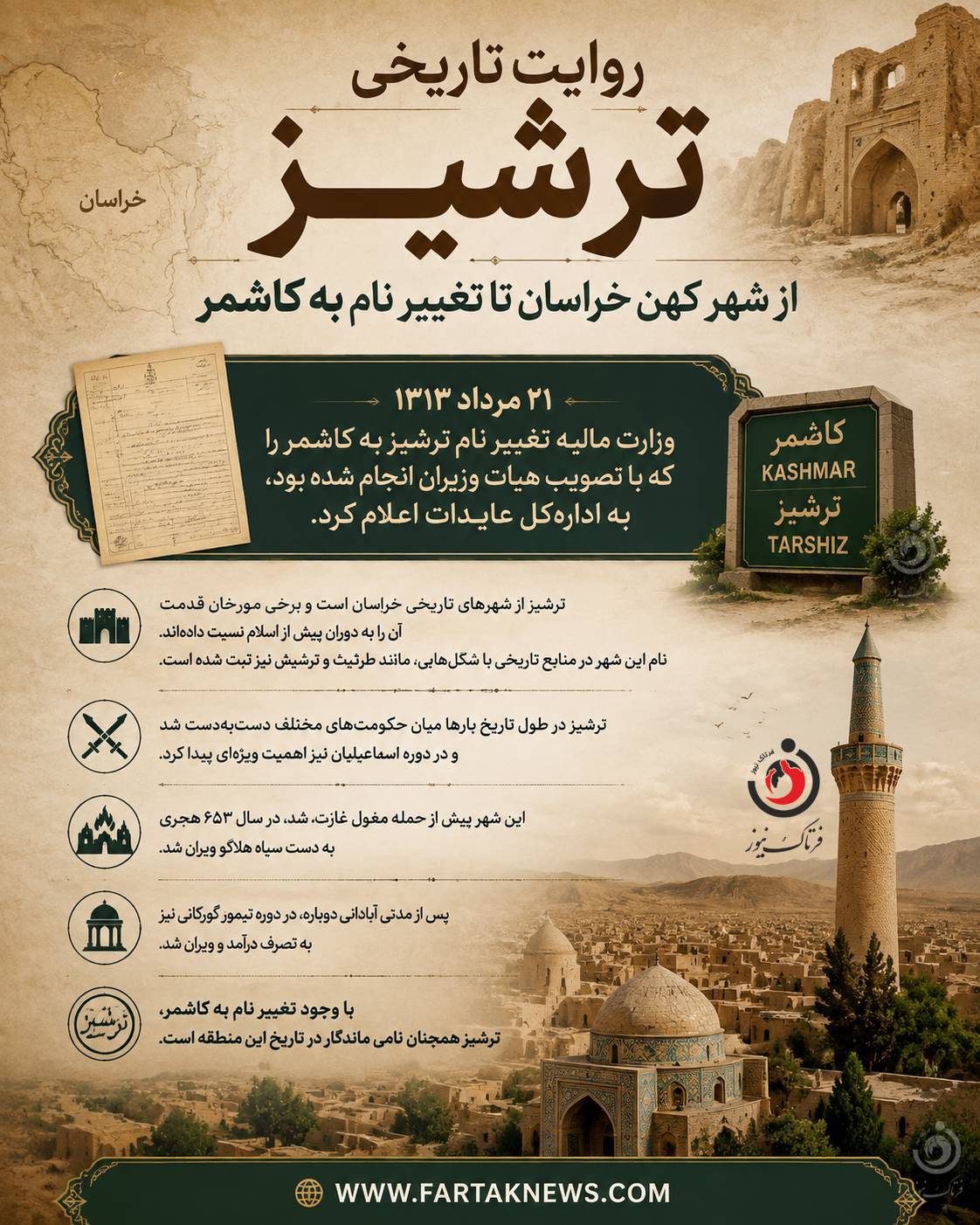 ترشیز- کاشمر