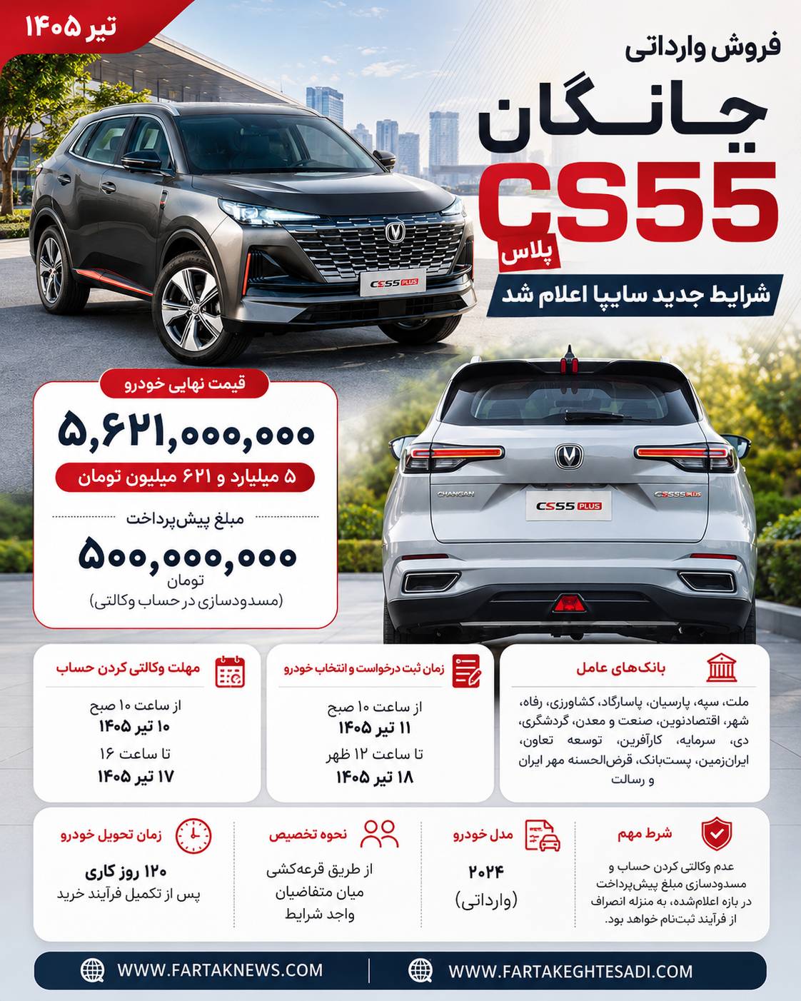 فروش چانگان CS55