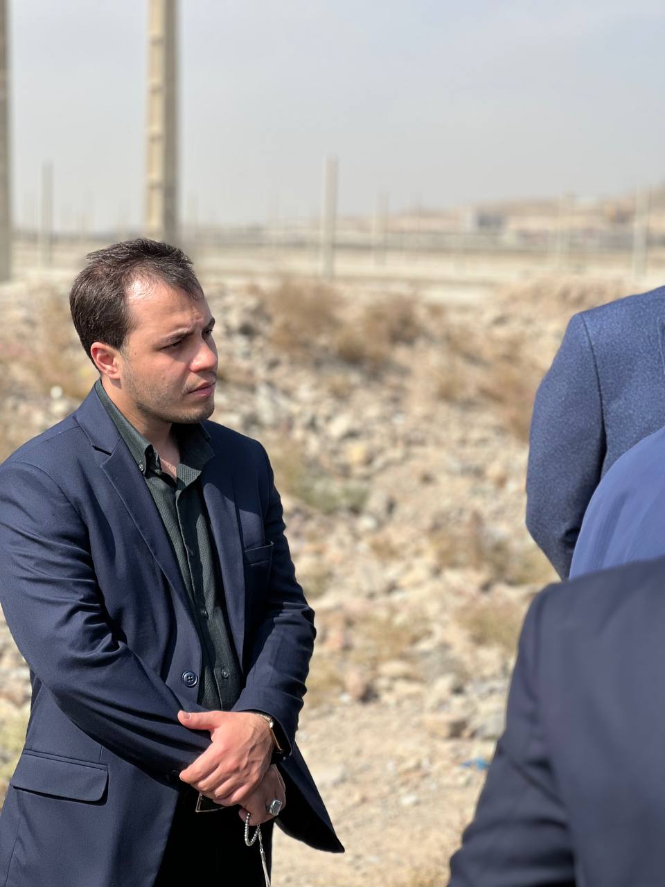 بازدید میدانی مسئولان شهرستان قدس برای ساماندهی رودخانه کرج