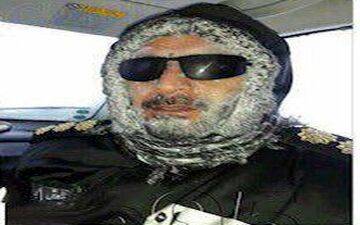 صورت یخ زده سرهنگ هنگام امدادرسانی در فیروز کوه