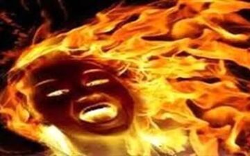 همسرکشی وحشتناک با بستن دست و پا و آتش زدن در پارکینگ