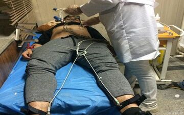هافبک پرسپولیسی دچار حمله قلبی شد + عکس