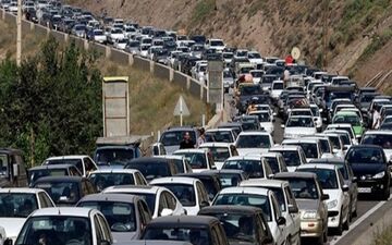 ترافیکی سنگین در محورهای ورودی شمال
