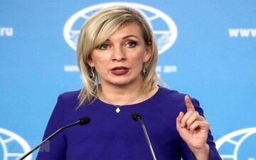  زاخارووا: روسیه آماده است برای انتقال اورانیوم غنی‌شده از ایران کمک کند 