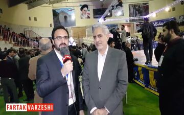 رنجبر: میزبانی شایسته جام تختی نشانگر توانایی بالای کرمانشاه در برگزاری مسابقات ورزشی می باشد + فیلم