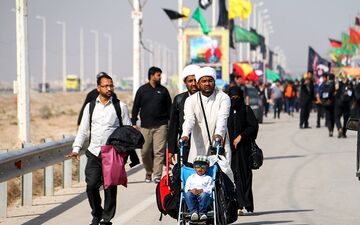 امروز 127 هزار زائر اربعین از مرز مهران عبور کردند/۱۳ هزار زائر وارد شدند