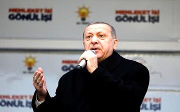اردوغان: باور نمی کنم آمریکا تسلیحات خود را از کُردها پس بگیرد