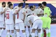 برتری فوتسال ایران برابر افغانستان در نیمه نخست