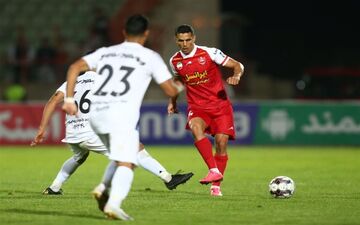 چهره مغموم نعمتی در تمرین پرسپولیس