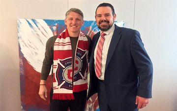 شواینی در تست های پزشکی شیکاگوفایر(عکس) 