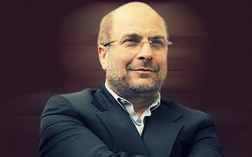 کیک تولد پسر قالیباف برای پدرش/عکس
