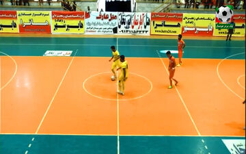 خلاصه فوتسال هایپرشهر 1 - 1 آذرخش + فیلم