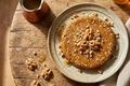 طرز تهیه حلوای گردو و عسل؛ شیرینی گرم برای روزهای سرد