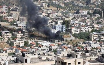 حملات هوایی رژیم صهیونیستی در جنین؛ سه فلسطینی جان باختند