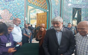 علی مطهری در انتخابات شرکت کرد

