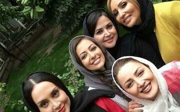 دورهمی خانم های بازیگر در مهمانی «بهاره رهنما»