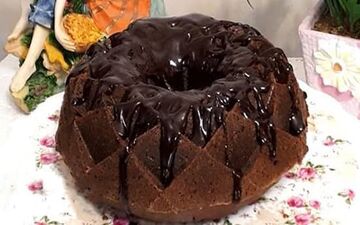 طرز تهیه کیک یک تخمه مرغی شکلاتی با فر و بدون فر برای تولد