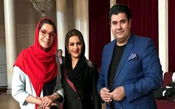 تیپ سالار عقیلی و همسرش در روسیه