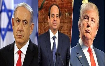 سیسی تصمیم ترامپ را قبول دارد و رام‌الله را به جای قدس پیشنهاد می‌کند