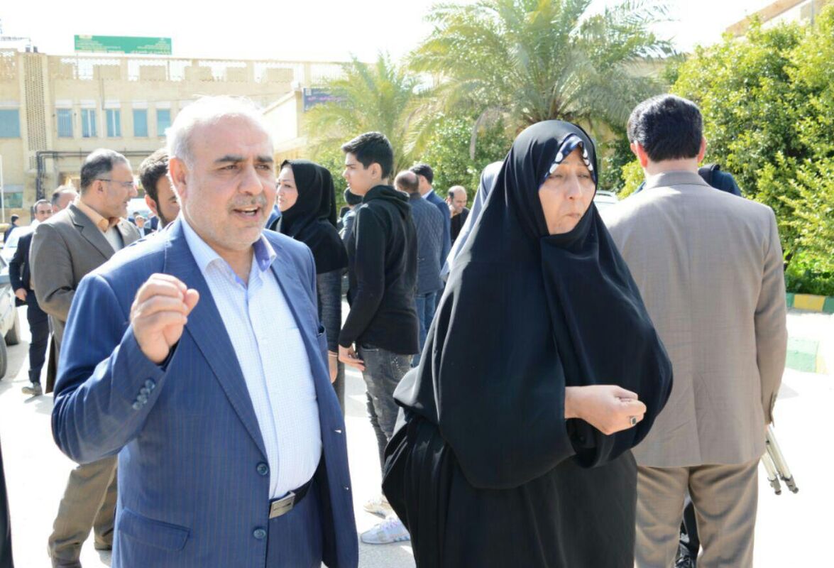 حضور روسای فدراسیون‌های ورزشی در مرز خسروی شهرستان قصر شیرین 