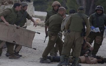 بازداشت ۵ فلسطینی در کرانه باختری توسط نظامیان صهیونیست
