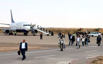 از سرگیری پروازهای فرودگاه گناباد با ورود تجهیزات + جزئیات