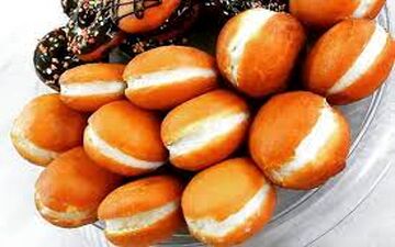 آموزش یک میان وعده عالی| طرز تهیه پیراشکی کرم دار خانگی
