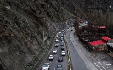 جاده کندوان از امروز بسته شد