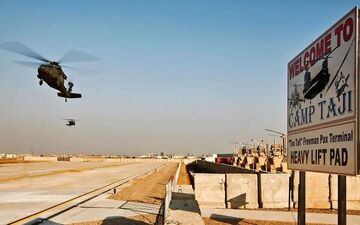 انفجاری در اردوگاه تاجی واقع در شمال بغداد ثبت شد