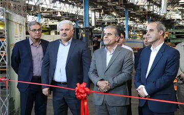 رونمایی از تجهیزات نوین شرکت کمباین‌سازی ایران