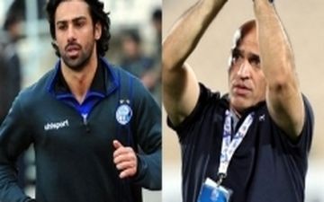 فرهاد مجیدی و علیرضا منصوریان در استقلال عقاب آسیا