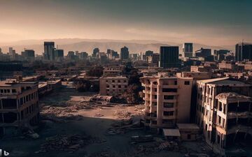 تصاویر بهت‌آور هوش‌مصنوعی از تهران در ۵۰ سال‌آینده/ وحشت میکنید/عکس
