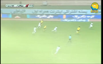 خلاصه بازی سپاهان 0 - 0 نفت‌مسجدسلیمان + فیلم
