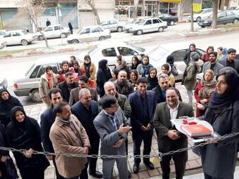 آیین افتتاح دومین نمایشگاه هنرهای مفهومی کرمانشاه (به روایت تصویر)