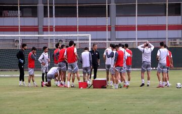 اولین تمرین جانشین یحیی، دو قدم قبل از پرسپولیس