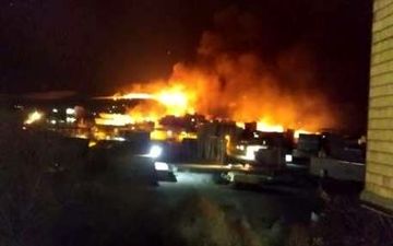 
واژگونی تانکر و انفجار شبکه گاز شهری در سنندج+جزئیات