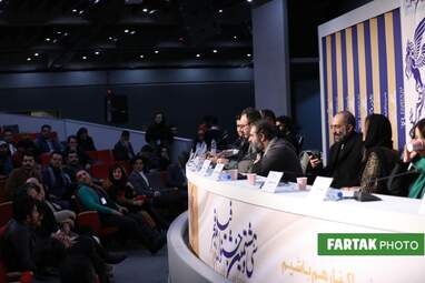 نشست خبری فیلم "دو زیست" با حضور پرسپولیسی معروف