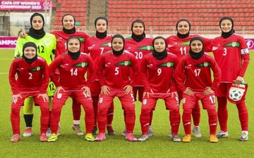 تاجیکستان مغلوب دختران فوتبال ایران شد
