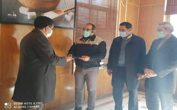 تقدیر فرماندار شهرستان هرسین از مدیرعامل شرکت قند بیستون