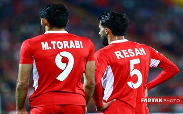 گل اول پرسپولیس به پیکان (مهدی ترابی)