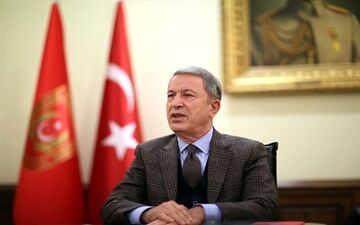 وزیر دفاع ترکیه: هیچ نقض آتش بسی در ادلب صورت نگرفته است
