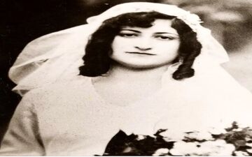 دخترِ خانِ فرمانیه با لباس عروس!!