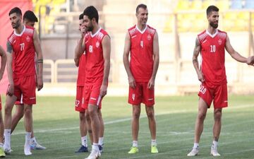 آخرین تمرین پرسپولیس پیش از سفر به تبریز در حضور مدیرعامل +عکس