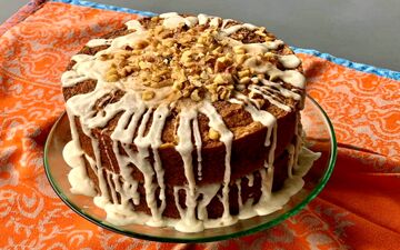 طرز تهیه کیک دارچینی خوشمزه !