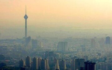  هشدار سطح زرد آلودگی هوا در تهران؛ افزایش ذرات معلق تا دوشنبه 