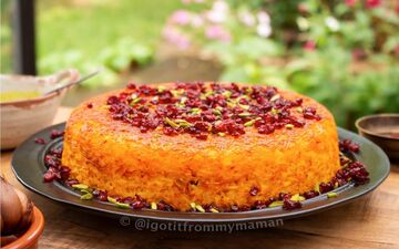 این ته چین متفاوت رو هم امتحان کنید| ته چین مرغ لونگی