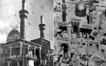 (ویدئو) تصاویر دلخراش از حرم امام حسین علیه‌السلام در دوران رژیم صدام