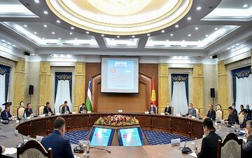 جلسات تعیین خطوط مرزی قرقیزستان و ازبکستان