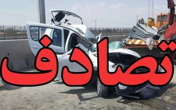 سانحه رانندگی در محور مرند- صوفیان یک قربانی گرفت