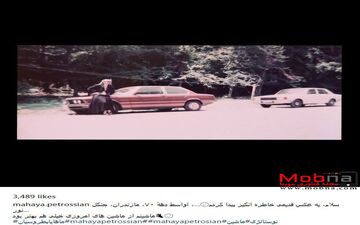 عکس زیرخاکی از ماهایا پطروسیان در جنگل نور (عکس)